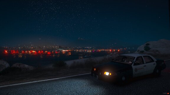 Lights of Blaine County.