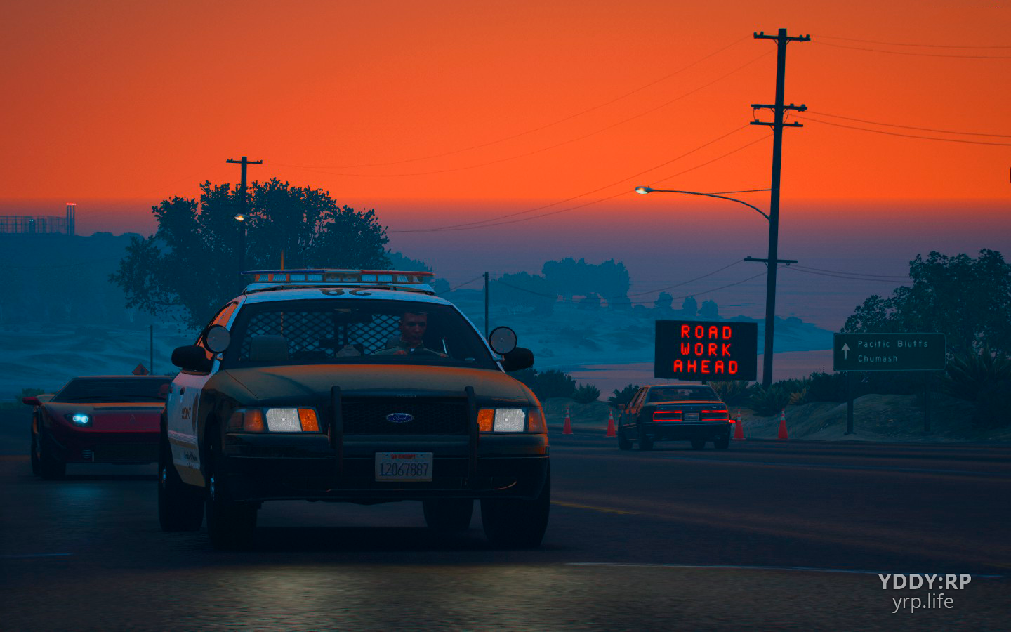 Sunset in Blaine County