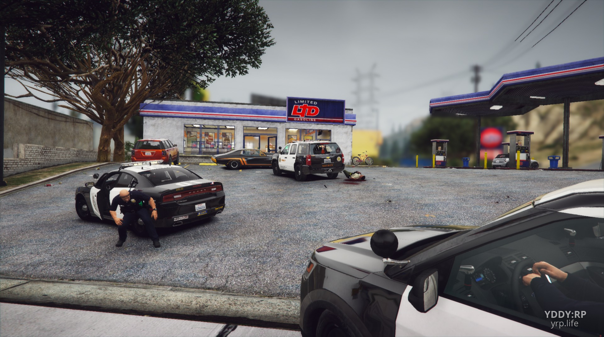 Gasoline station robbery