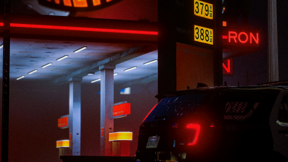 RON gas station