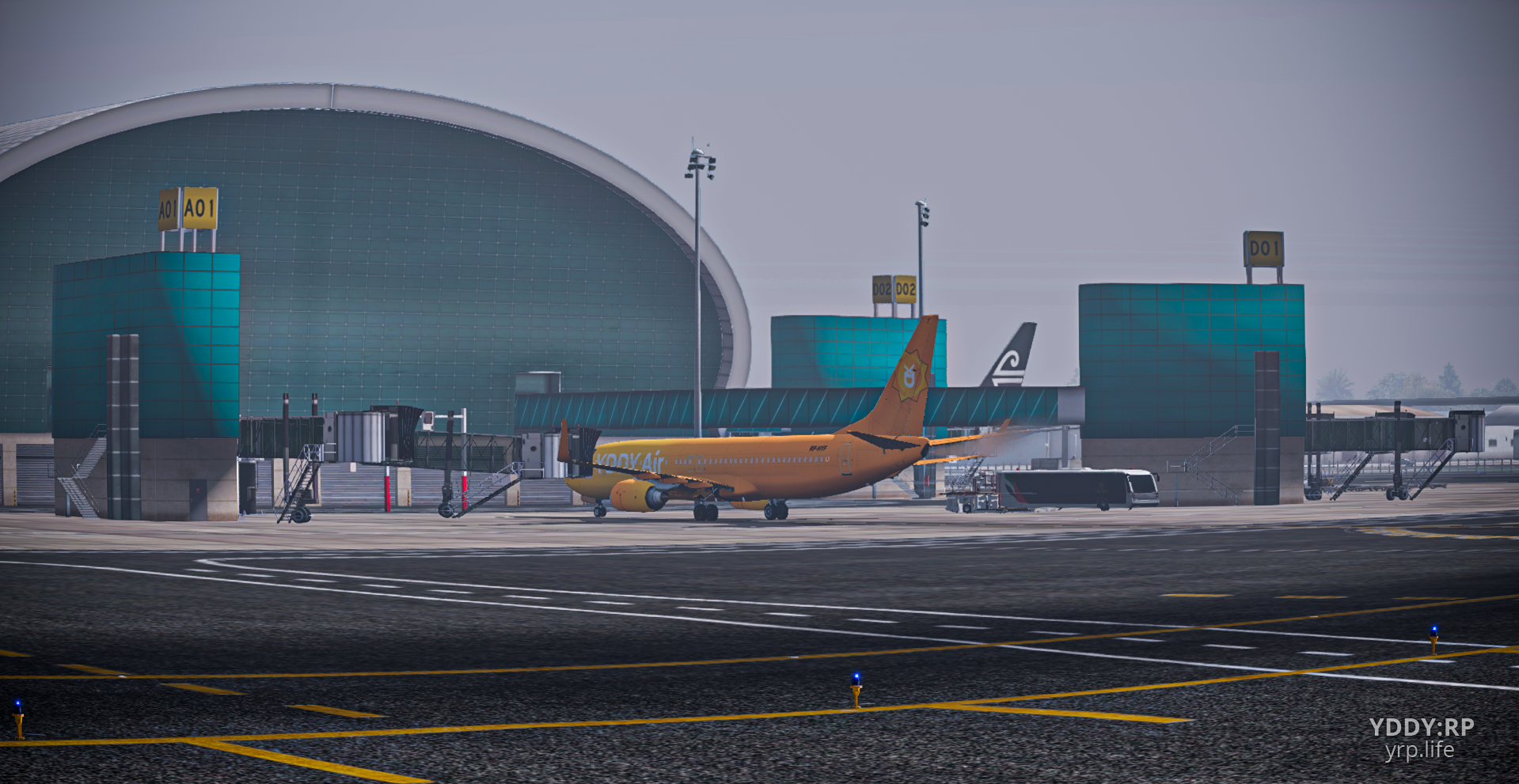 It's a Boeing 737 in Dubai!