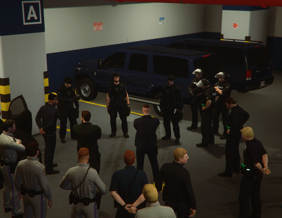 Briefing before the special operation