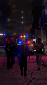 Officers at the incident