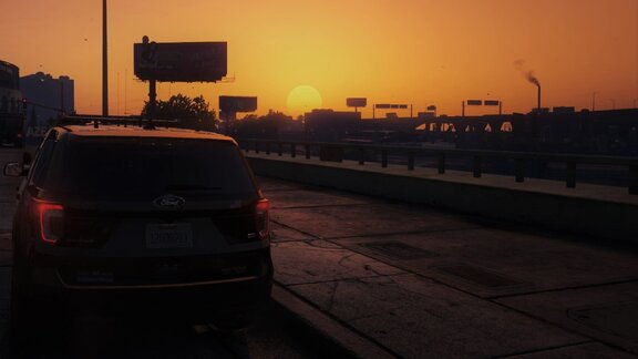 Los Santos sunset