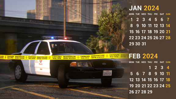 Calendar 2024 LSPD Jan-Feb