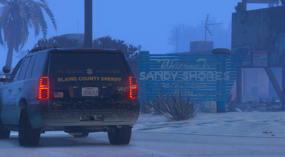 "Welcome to Sandy Shores"