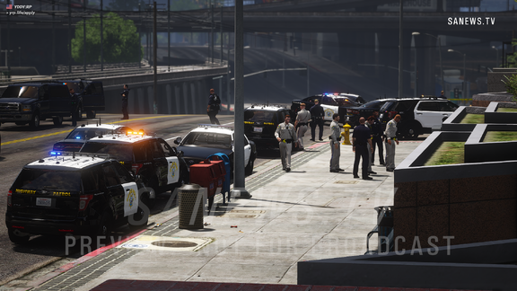 Pillbox Hill: SAHP and LSPD Manhunt