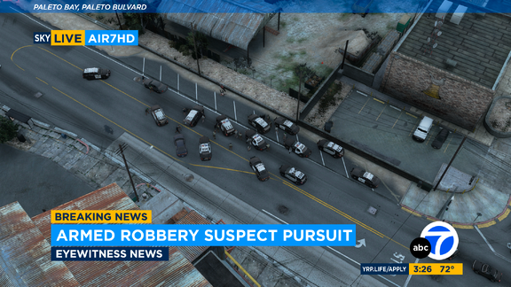 ANOTHER WILD ARMED SUSPECT PURSUIT
