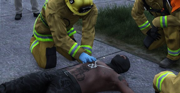 CPR in progress