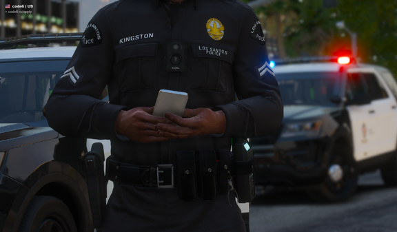 Police officer at the incident